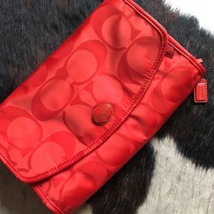 New Never Used- Coach Hanging Toiletries Bag